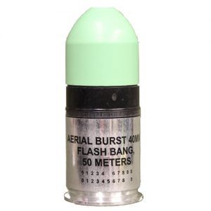 4090-50 – 40MM Aerial Flash-Bang, 50 Meter Warning Signal