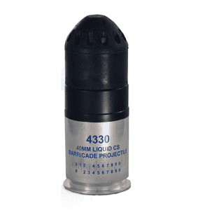 4330 – 40MM CS Liquid Barricade, Spin Stabilized, 4.1″ Long