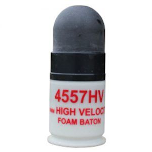 4557HV – 40MM Sponge, Smokeless, Spin Stabilized, High Velocity, 4″ Long