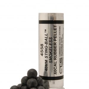 4558 – 40MM .60 Cal Sting-Balls, Smokeless, 4.8″ Long